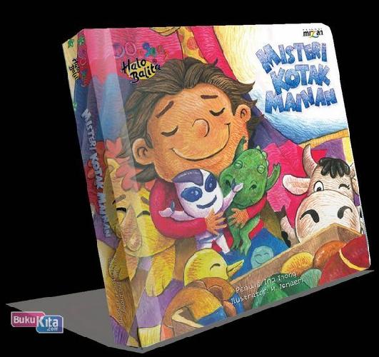 Cover Buku Dongeng Halo Balita : Misteri Kotak Mainan