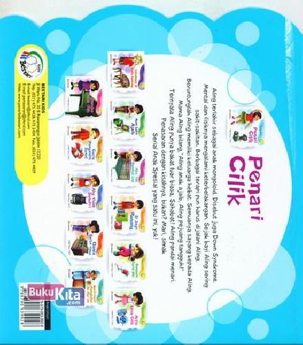 Cover Belakang Buku Kisah Inspirasi Anak: Penari Cilik