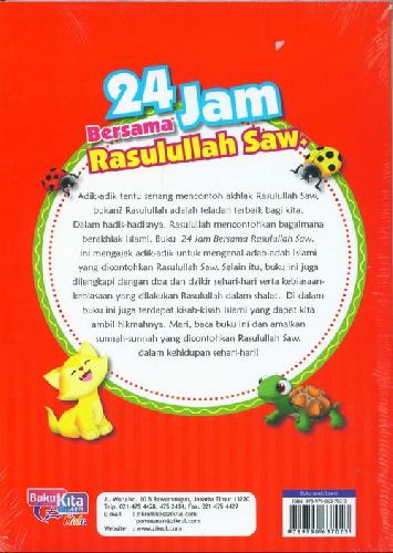 Cover Belakang Buku 24 Jam Bersama Rasulullah Saw.