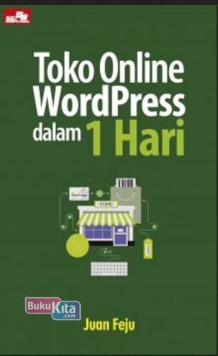 Cover Buku Toko Online Wordpress Dalam 1 Hari