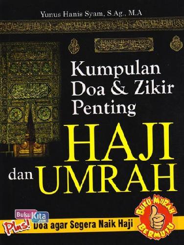 Cover Buku Kumpulan Doa & Zikir Penting Haji Dan Umrah