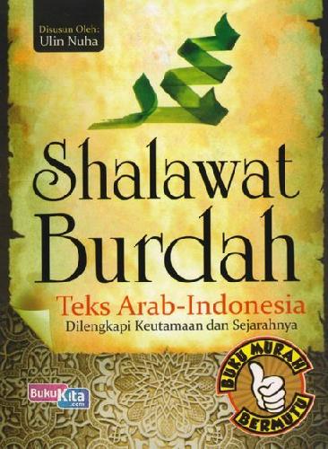 Cover Buku Shalawat Burdah