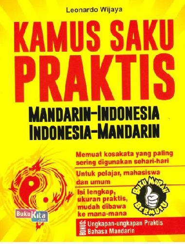 Cover Buku Kamus Saku Praktis Mandarin-indonesia, Indonesia-mandarin