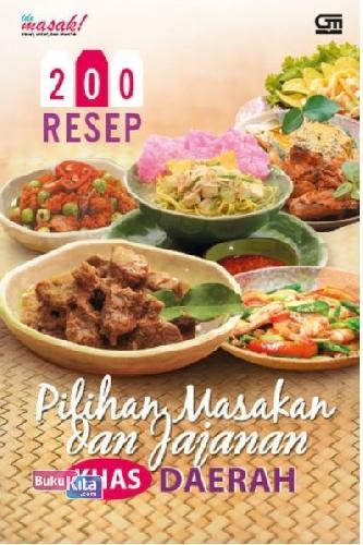 Cover Buku 200 Resep Pilihan Masakan & Jajanan Khas Daerah 2015