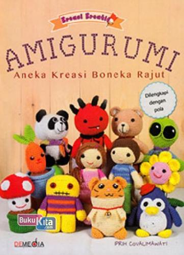 Cover Buku Amigurumi : Aneka Kreasi Boneka Rajut