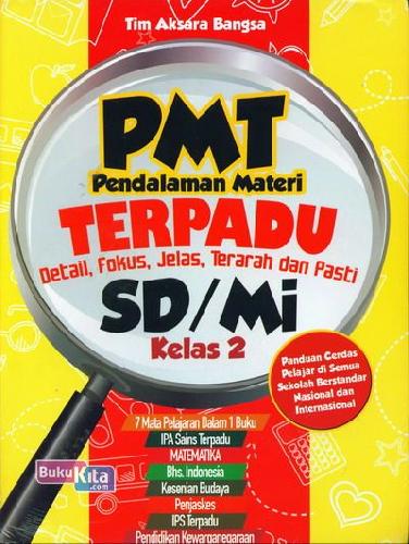 Cover Buku PMT Pendalaman Materi Terpadu SD/Mi Kelas 2