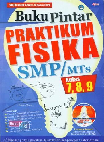 Cover Buku Buku Pintar Praktikum Fisika SMP/MTs Kelas 7,8,9