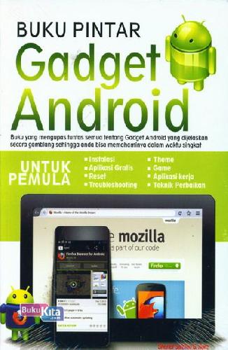 Cover Buku Buku Pintar Gadget Android Untuk Pemula