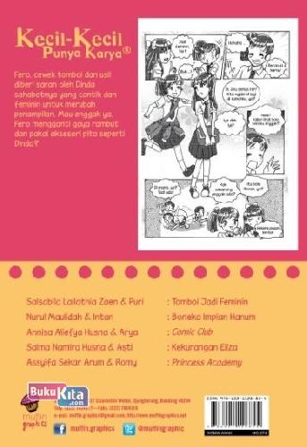 Cover Belakang Buku Komik Kkpk.Next G Tomboi Jadi Feminin-New