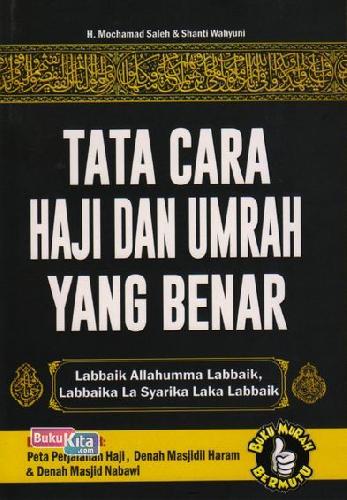 Cover Buku Tata Cara Haji Dan Umrah Yang Benar