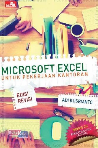 Cover Buku Microsoft Excel Untuk Pekerjaan Kantoran Edisi Revisi+Cd