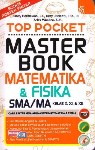 Cover Buku Sma/Ma Kl 10-12 Top Pocket Master Book Matematika&Fisika