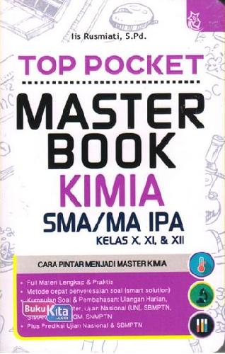 Cover Buku Sma/Ma Ipa Kl 10-12 Top Pocket Master Book Kimia