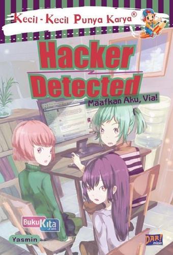 Cover Buku Kkpk: Hacker Detected Maafkan Aku. Via!