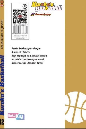 Cover Belakang Buku Kuroko`S Basketball Vol. 12
