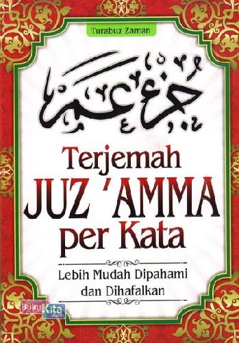 Cover Buku Terjemah Juz Amma Per Kata