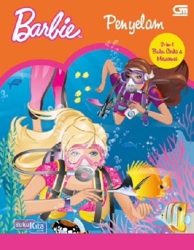 Cover Buku Barbie: Penyelam 2 In 1 - Buku Cerita & Mewarnai