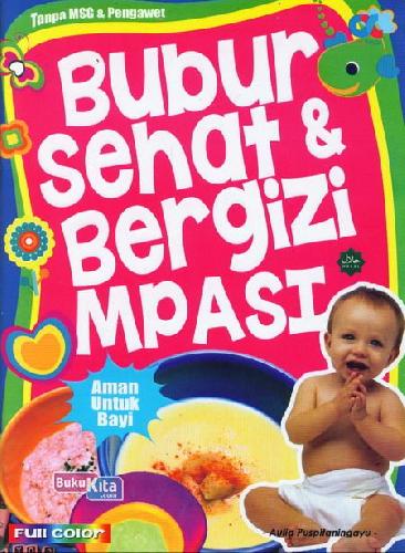 Cover Buku Bubur Sehat & Bergizi Mpasi
