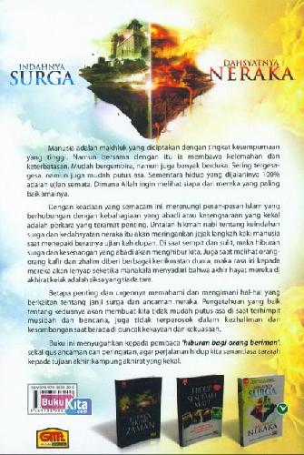Cover Belakang Buku Indahnya Surga Dahsyatnya Neraka: Trilogi Hari Akhir 03