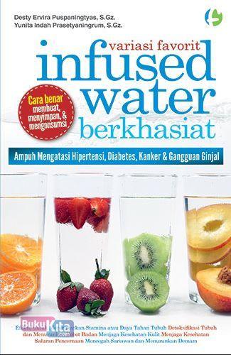 Cover Buku Variasi Favorit Infused Water Berkhasiat