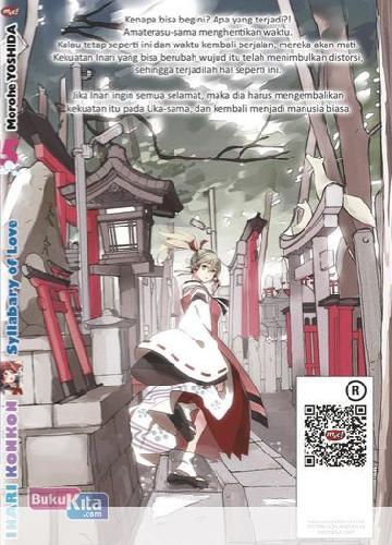 Cover Belakang Buku Inari, Konkon, Syllabary Of Love Vol. 5