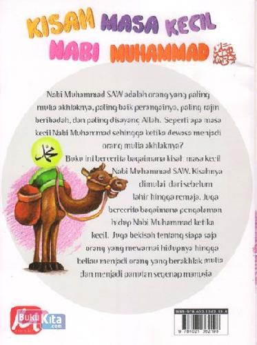 Cover Belakang Buku Kisah Masa Kecil Nabi Muhammad