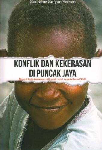 Cover Buku Konflik Dan Kekerasan Di Puncak Jaya