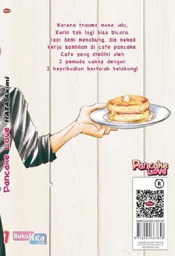 Cover Belakang Buku Pancake Love Vol. 1