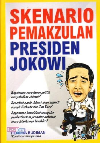 Cover Buku Skenario Pemakzulan Presiden Jokowi