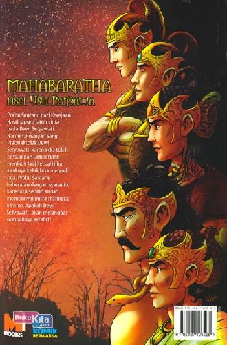 Cover Belakang Buku Mahabaratha 1 : Asal Usul Pandawa