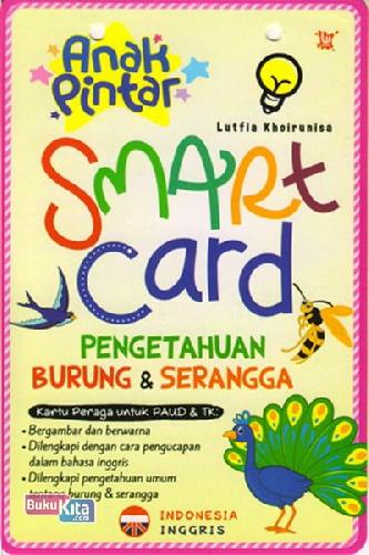 Cover Buku Smart Card: Pengetahuan Burung&Serangga