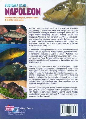 Cover Belakang Buku Budidaya Ikan Napoleon