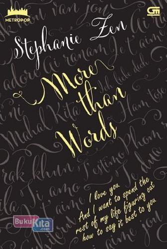 Cover Buku Metropop: More Than Words