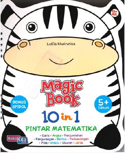 Cover Buku Magic Book 10 In 1 Pintar Matematika 5+ Thn Bonus Spidol