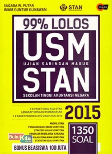 Cover Buku 99% Lolos USM STAN 2015
