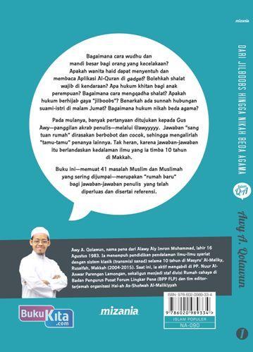 Cover Belakang Buku Islam Q & A : Dari Jilboobs Hingga Nikah Beda Agama