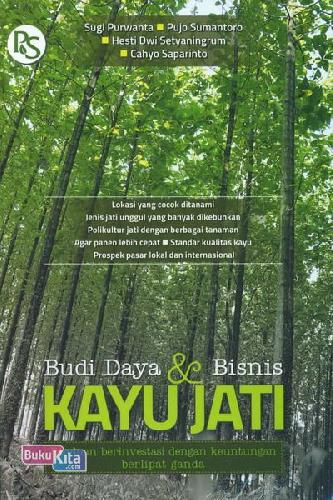 Cover Buku Budi Daya & Bisnis Kayu Jati