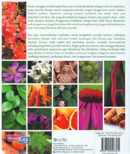 Cover Belakang Buku Kitab Tumbuhan Obat : 269 Tumbuhan Berkhasiat