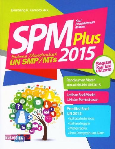 Cover Buku SPM Plus UN SMP/MTs 2015 1
