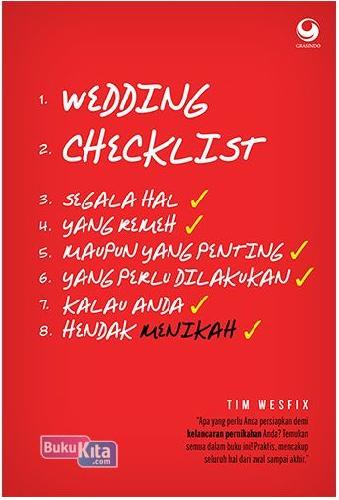 Cover Buku Wedding Checklist