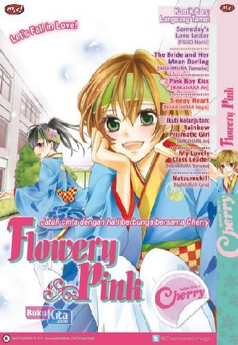 Cover Buku Flowery Pink By Cherry