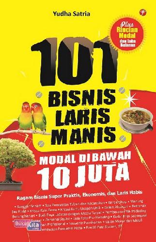 Cover Buku 101 Bisnis Laris Manis Modal Di Bawah 10 Juta