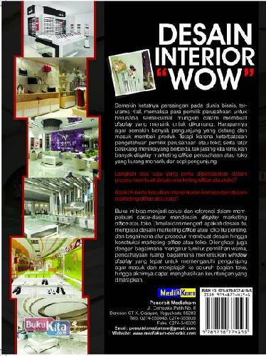 Cover Belakang Buku Desain Interior Wow