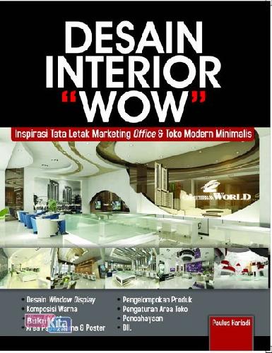 Cover Buku Desain Interior Wow