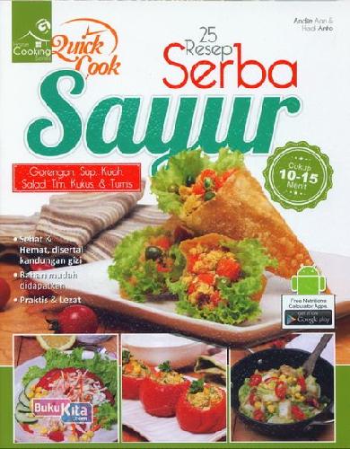 Cover Buku Quick Cook 25 Resep Serba Sayur