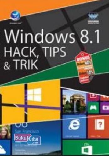 Cover Buku Windows 8.1 Hack, Tips&Trik
