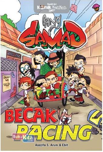 Cover Buku Komik Kkpk Next G Gang Samad: Becak Racing