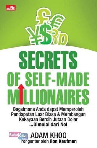 Cover Buku Secrets Of Self-Made Millionaires (New Cover)