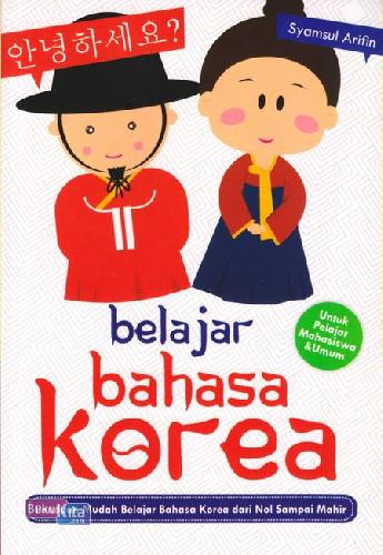 Cover Buku Belajar Bahasa Korea