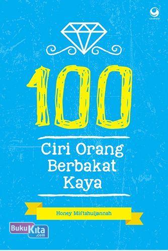 Cover Buku 100 Ciri Orang Berbakat Kaya